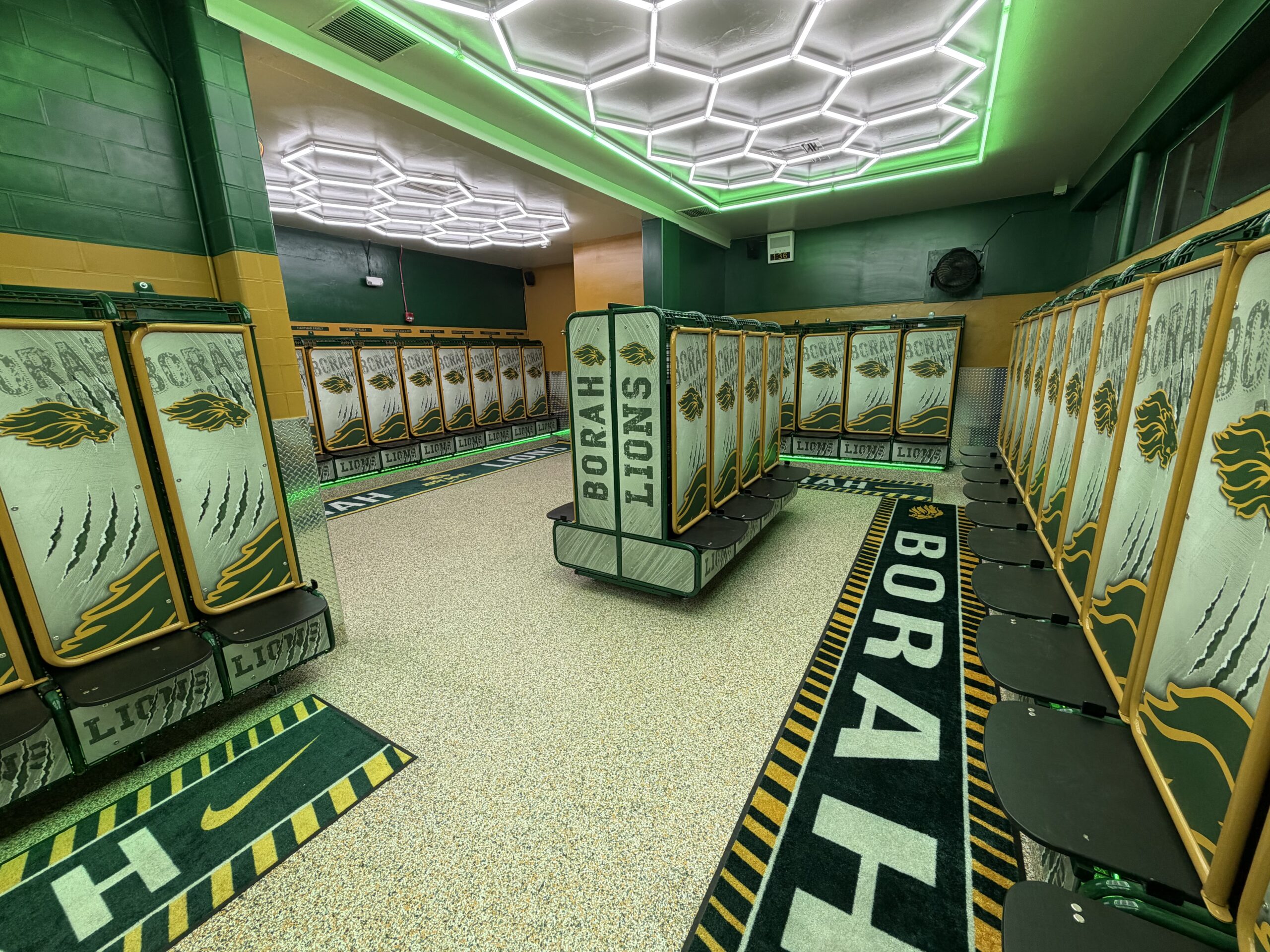 From Outdated to Outstanding: Borah High School's Locker Room Transformation