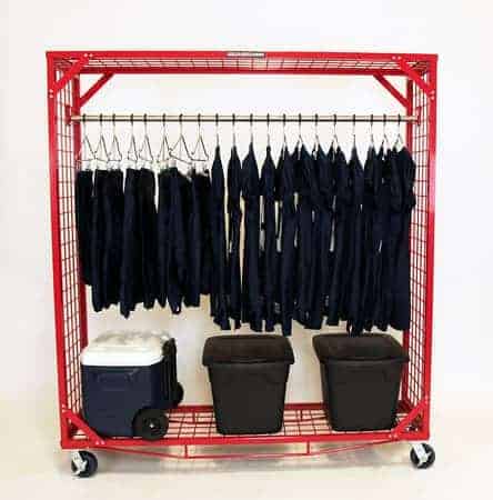 LA Uniform Storage Rack - Athletic Storage Solutions - GearGrid