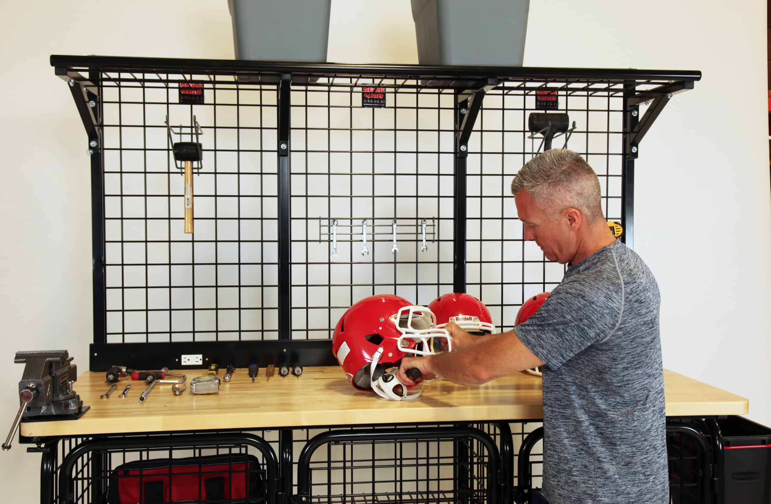 Quick Drying Flat Coat Hangers for Turnout Gear Lockers