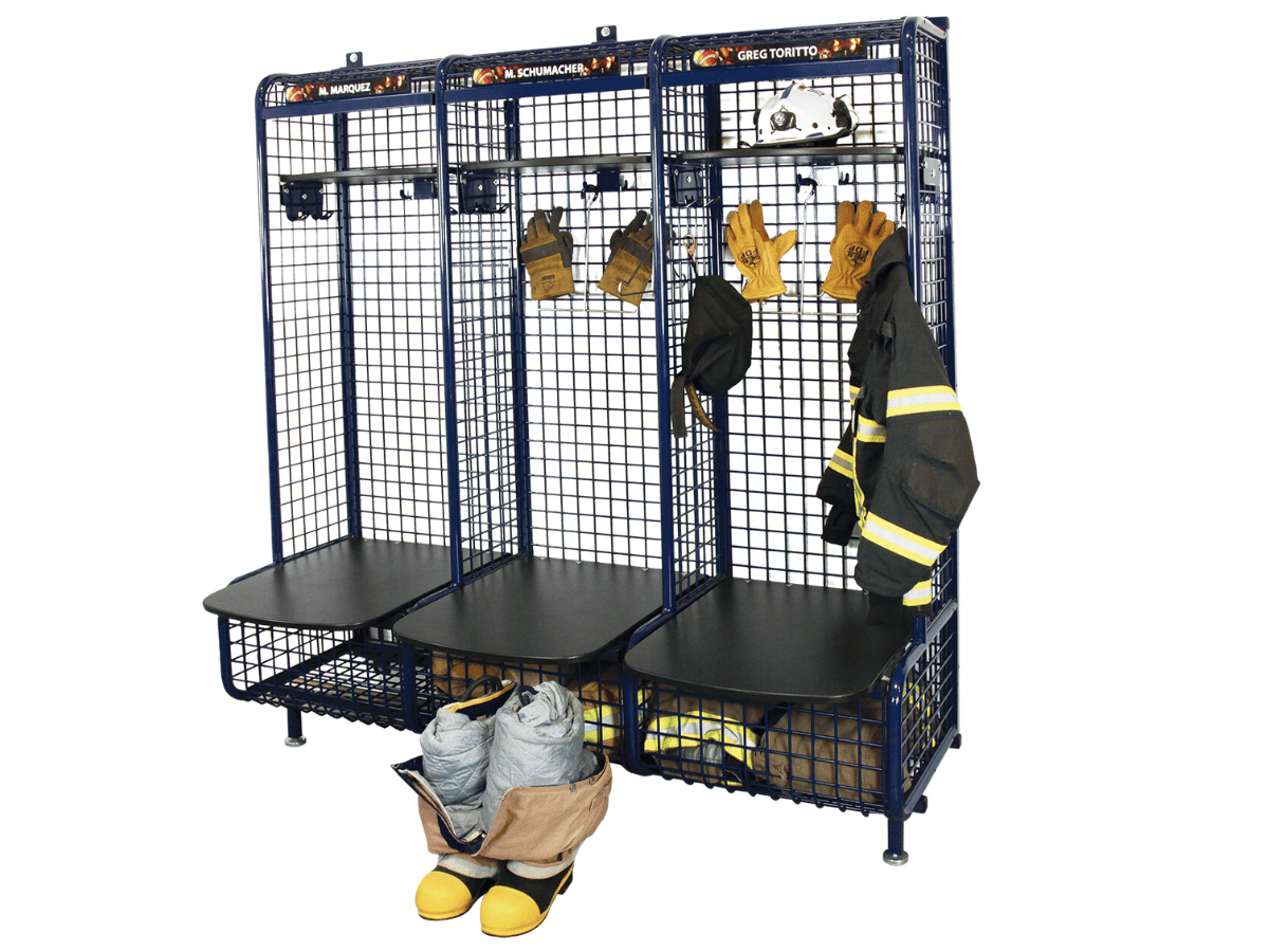 Fire & Rescue Military Drying Racks - Lockers For Schools And Leisure