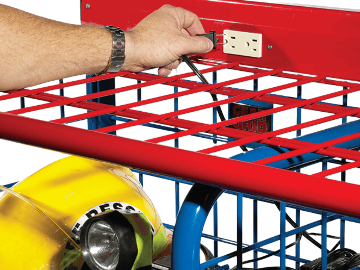 Fire House Lockers - Power Bar Charger - GearGrid