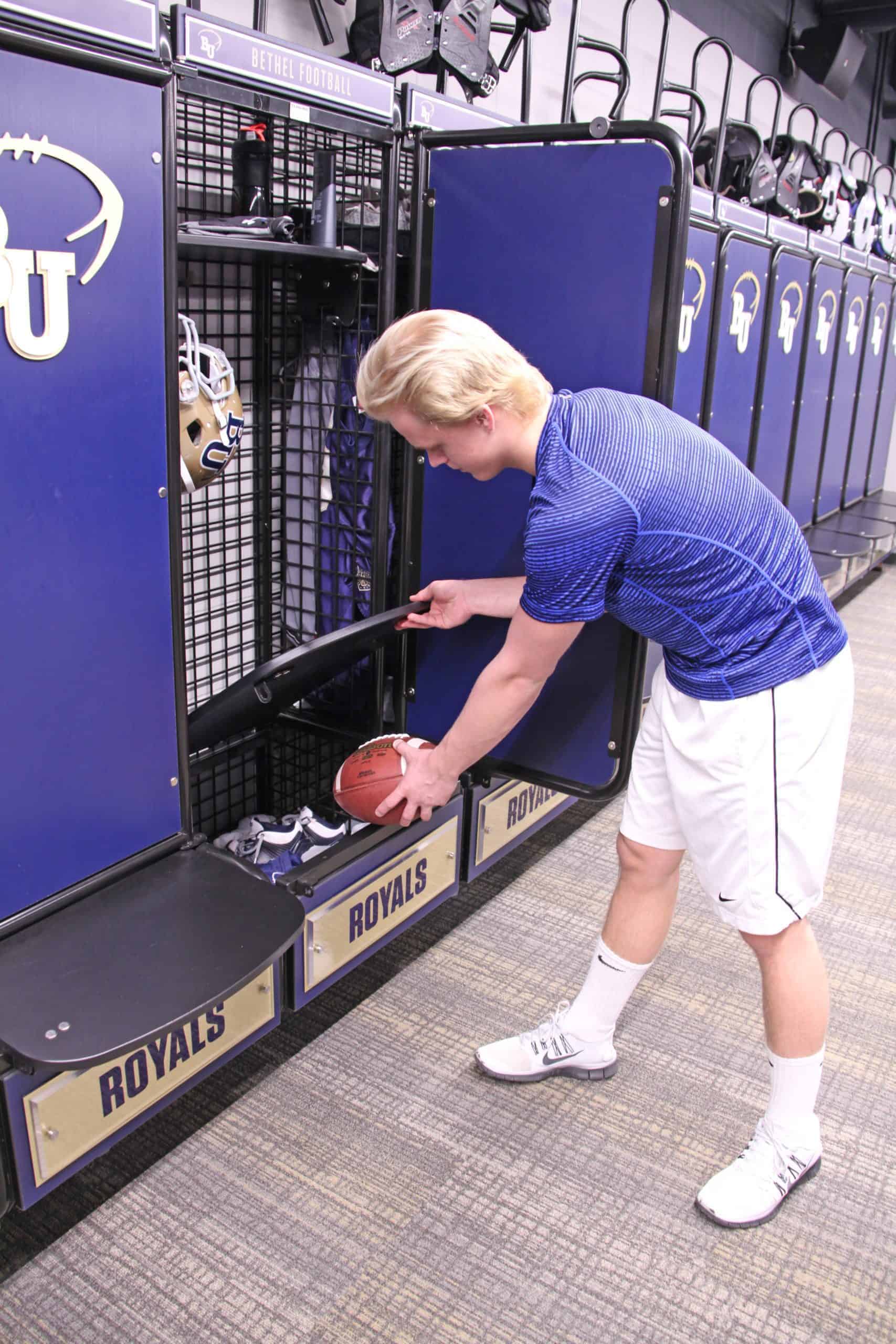 LA Uniform Storage Rack - Athletic Storage Solutions - GearGrid