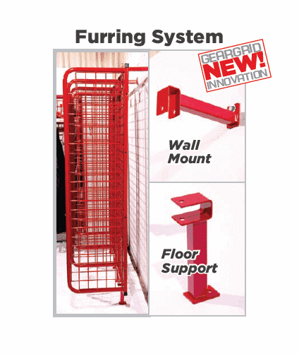 Furring System for Lockers
