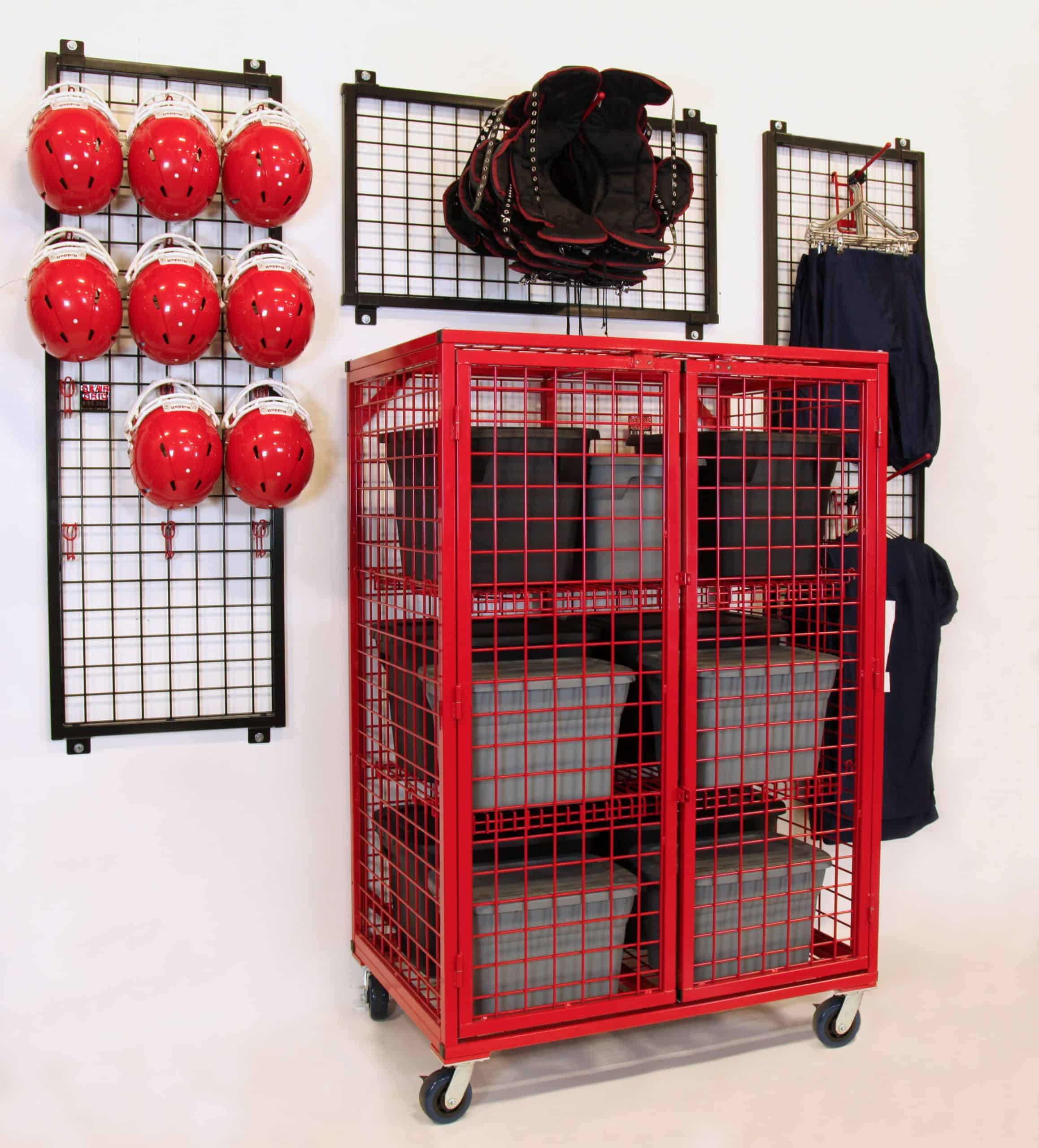 LA Uniform Storage Rack - Athletic Storage Solutions - GearGrid