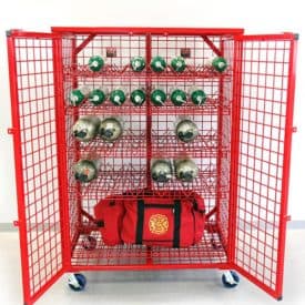 Fire Equipment & Gear Bag Storage