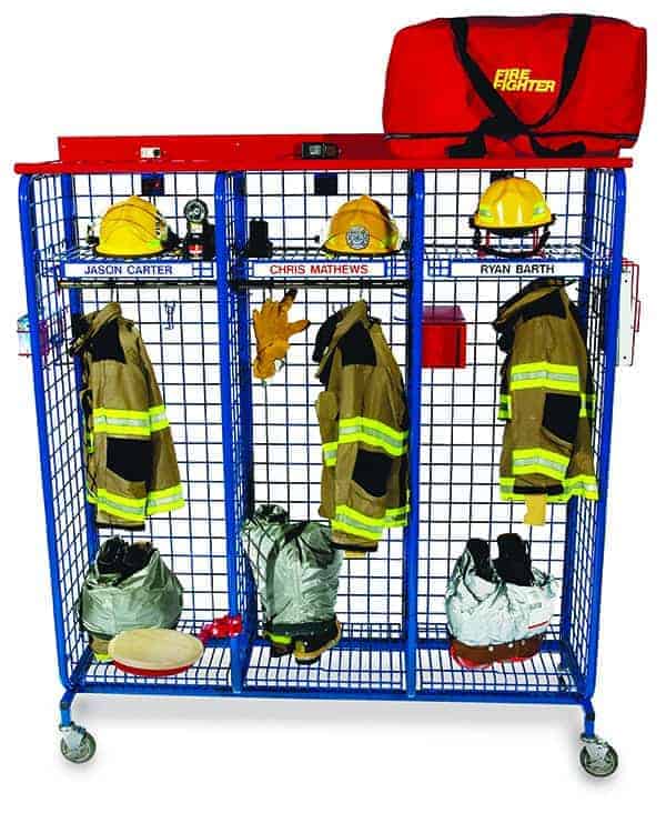 fire station gear lockers