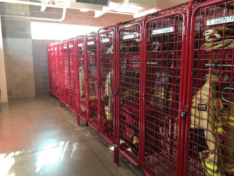 Firefighter Lockers