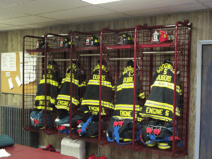 fire department lockers